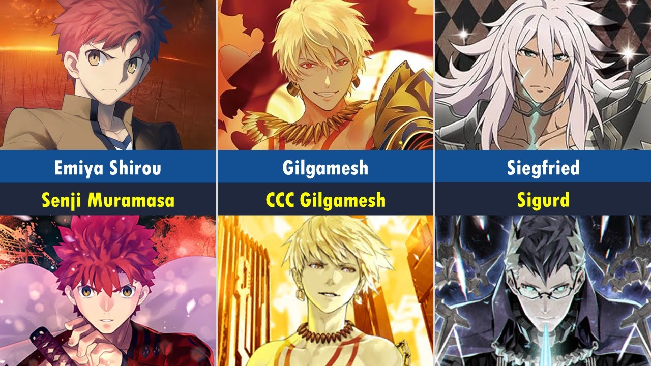 Final Form of Fate Series Characters Part 1