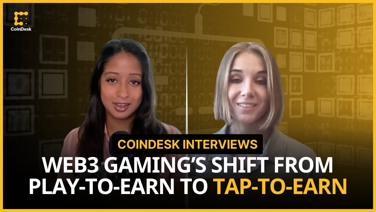 How Tap-To-Earn Is Advancing Web3 Gaming | CoinDesk Interviews