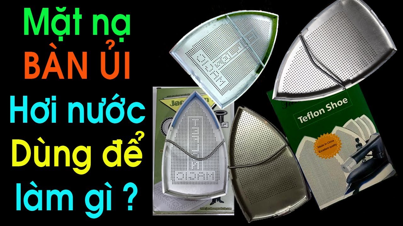 Tất bàn là - Đế lót - Mặt nạ bàn ủi hơi nước ES-94A Silver Star dùng để làm gì
