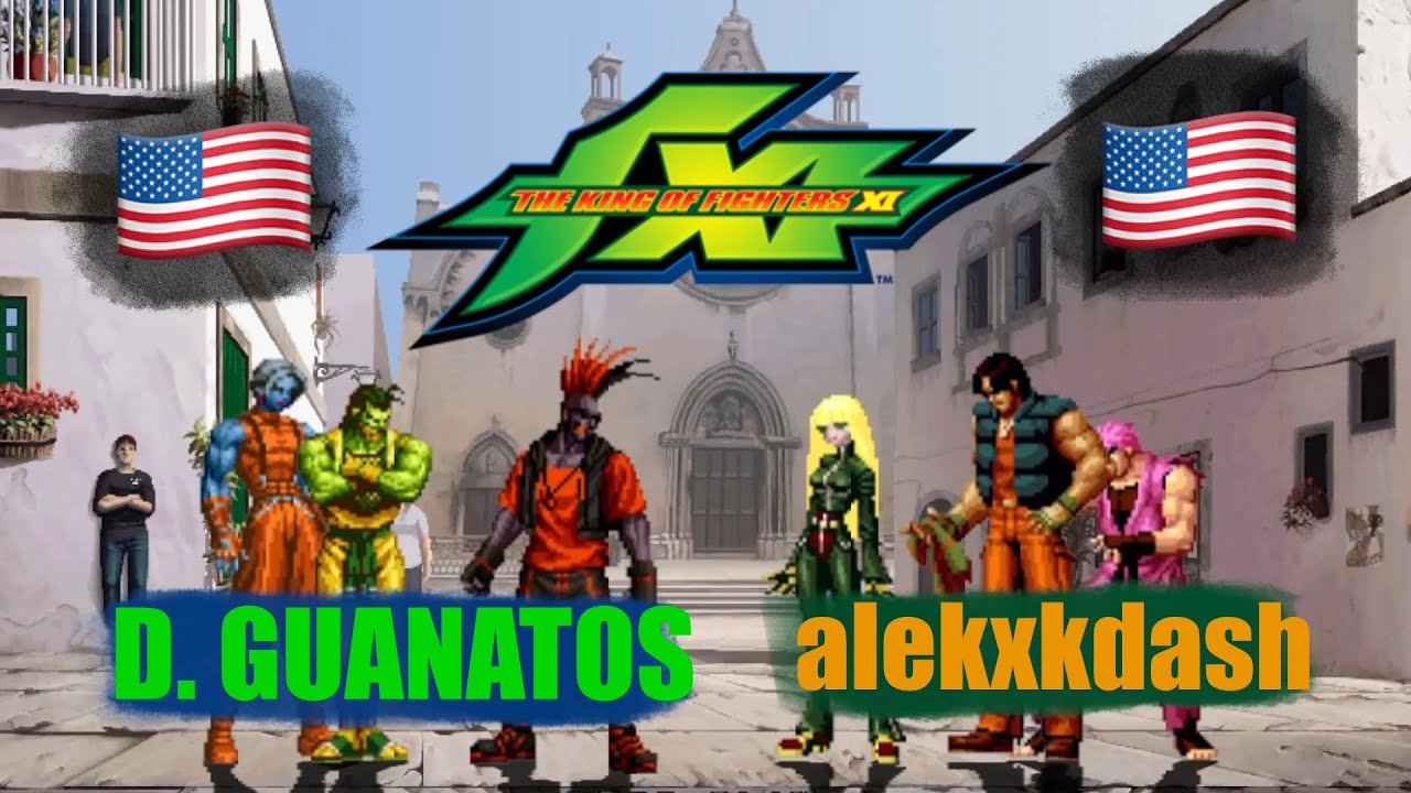 The King of Fighters XI - 🇺🇸 D GUANATOS v. alekxkdash 🇺🇸 - FT10 2/13/2026