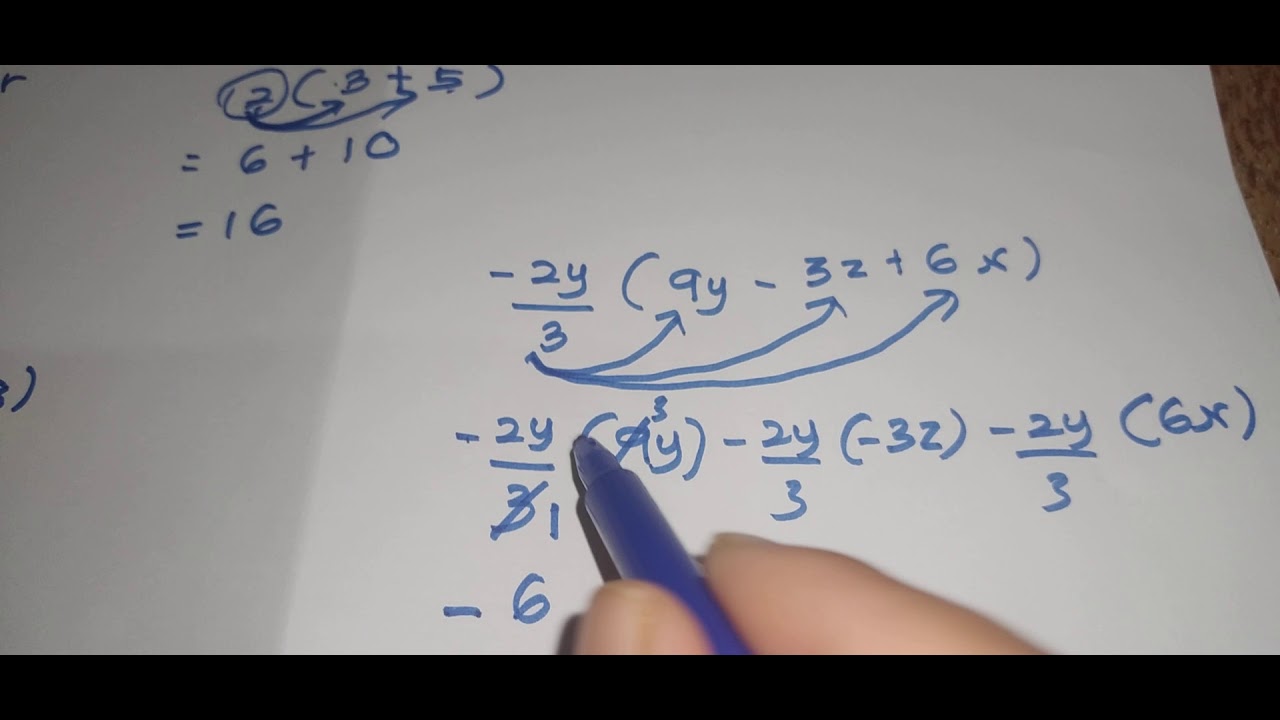 Matematik tingkatan 2-Bab 2 -Pengembangan ungkapan Algebra-video 1