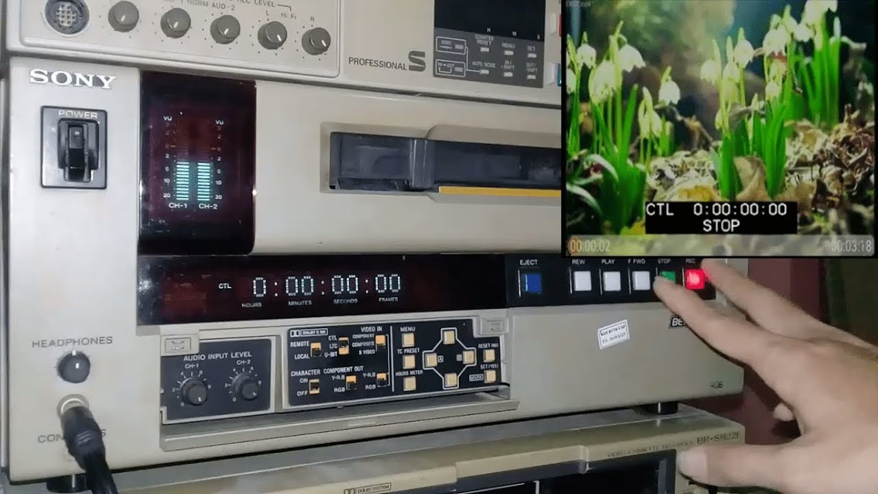 Hướng dẫn sử dụng BETACAM SONY UVW-1400