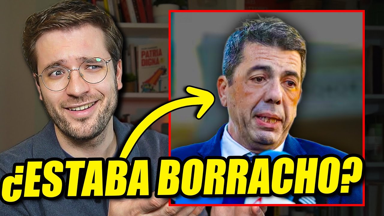 &iquest;CARLOS MAZ&Oacute;N ESTABA BORRACHO EL D&Iacute;A DE LA DANA? NUEVAS PRUEBAS...