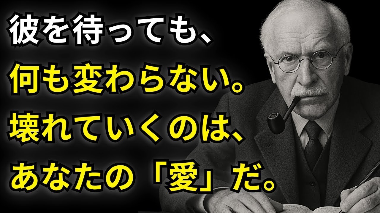 【禁断の真実】女性は「何もしない男」との関係で魂を失う｜カール・ユング