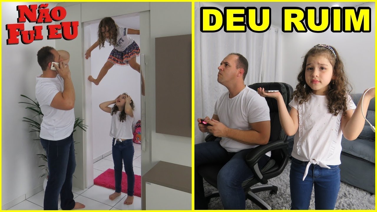 UM DIA INTEIRO IRRITANDO MEU PAI