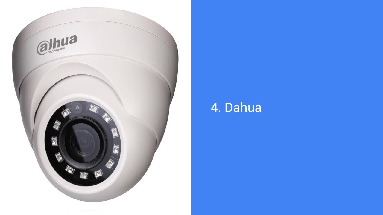 Top 10 CCTV Camera brands in India | VelaCCTV