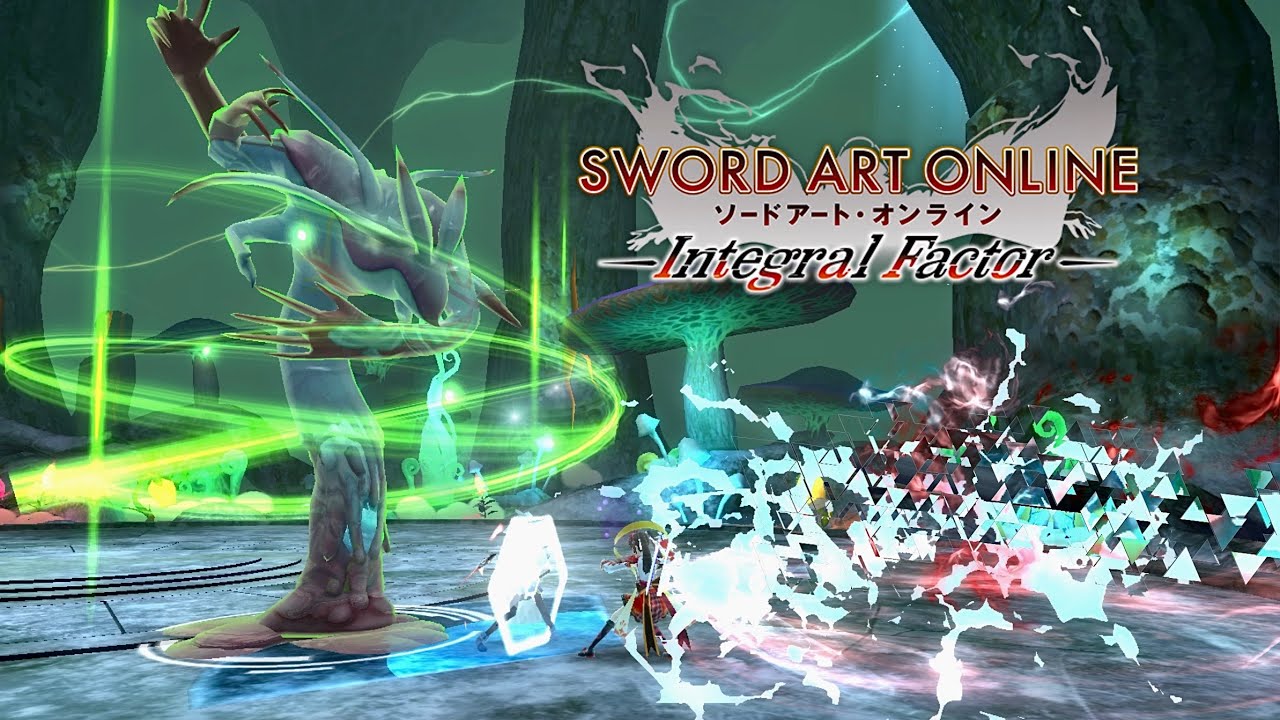 Test Build Set Sword Full Water VS Boss F81 Quest Broad l sword Art Online Integral Factor