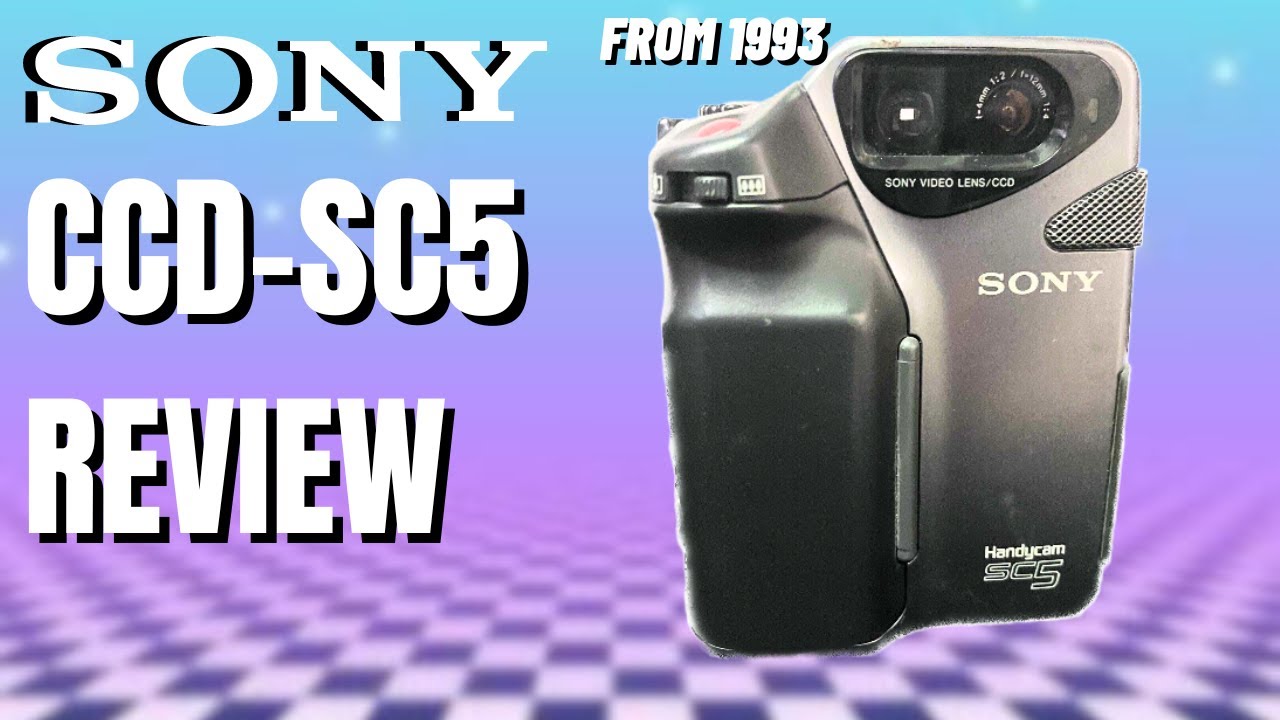 Reviewing the ODDEST Camera You've Ever Seen! (Sony CCD-SC5)