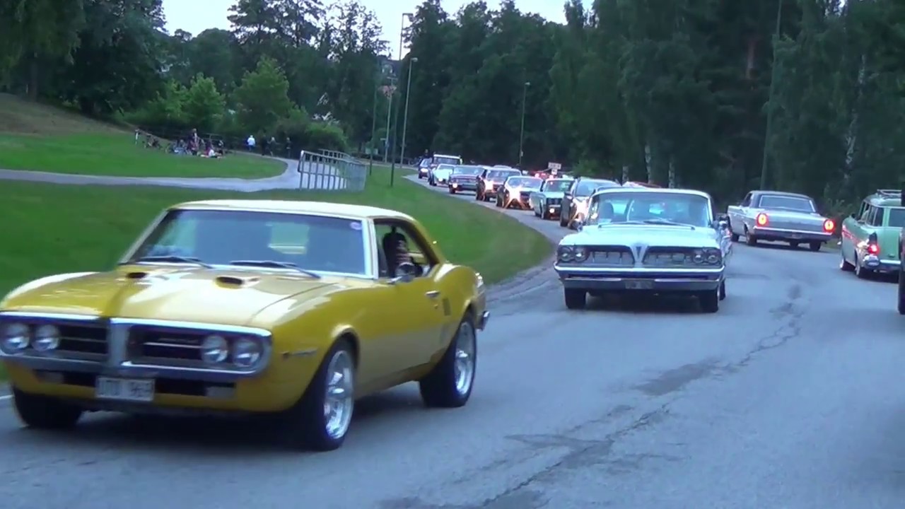 Tranås Cruising & Rock´n Roll Event 12/8 2017 - Kvällscruisingen