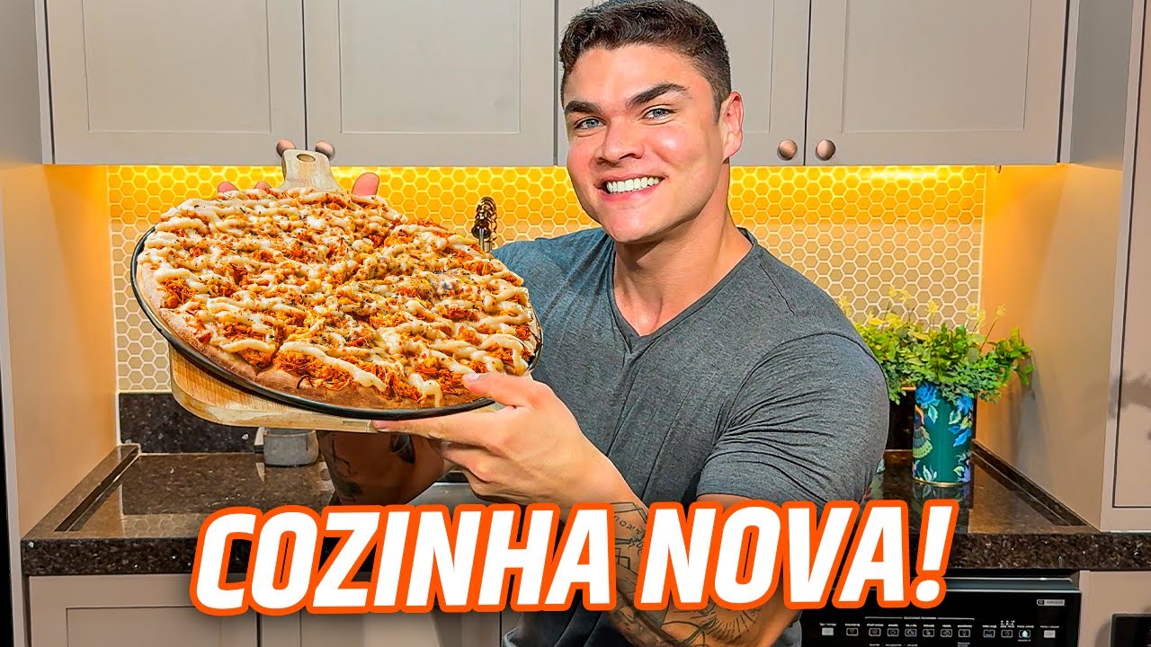 COZINHEI PELA PRIMEIRA VEZ NA MINHA COZINHA NOVA!!!