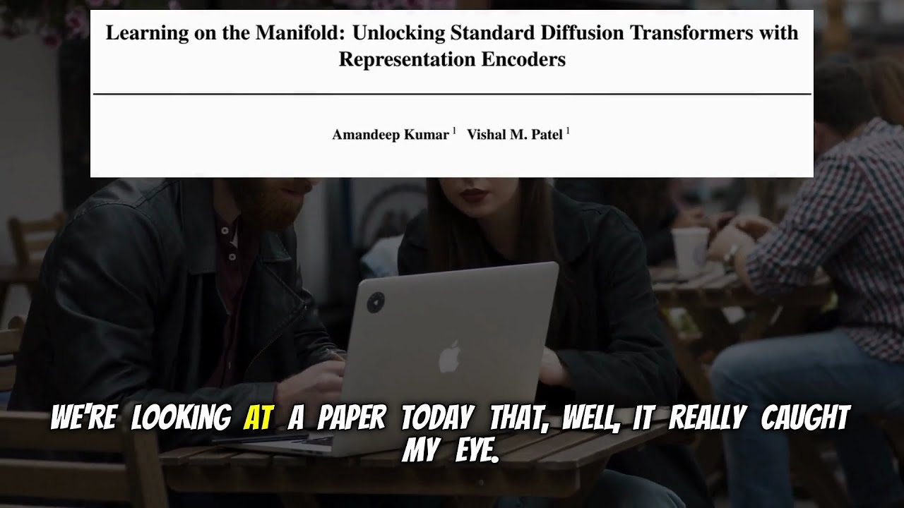 Learning on the Manifold: Unlocking Standard Diffusion Transformers with Representation Encoders (Fe
