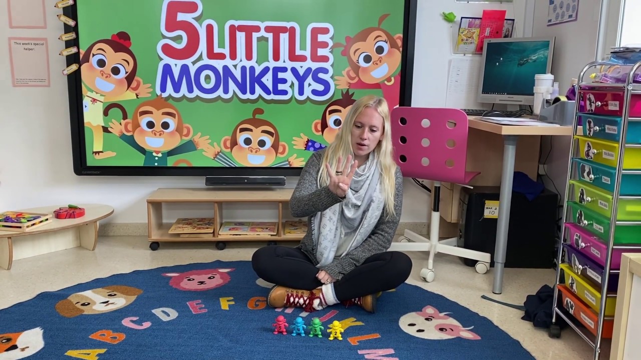5 little monkeys!