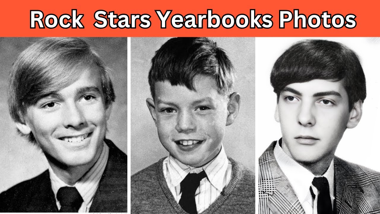 Guess the Rock Legends by Their High School Pics!