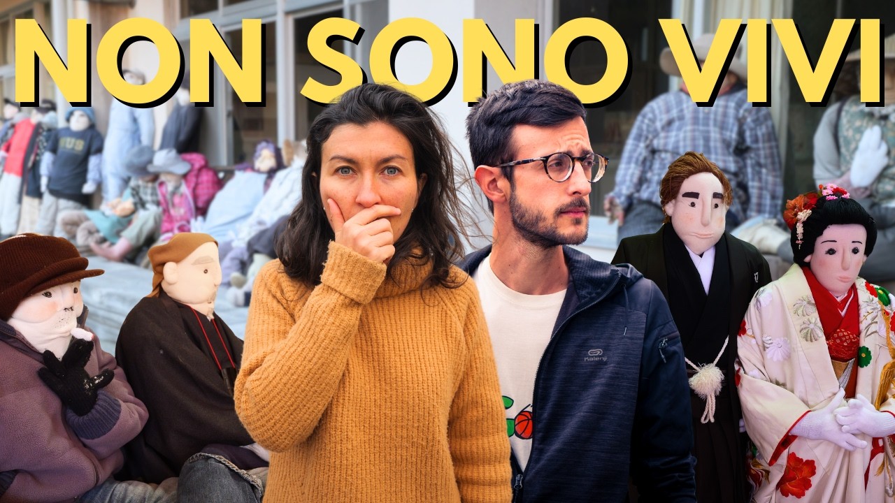 Il paese fantasma più inquietante del Giappone | Qui vivono solo spaventapasseri