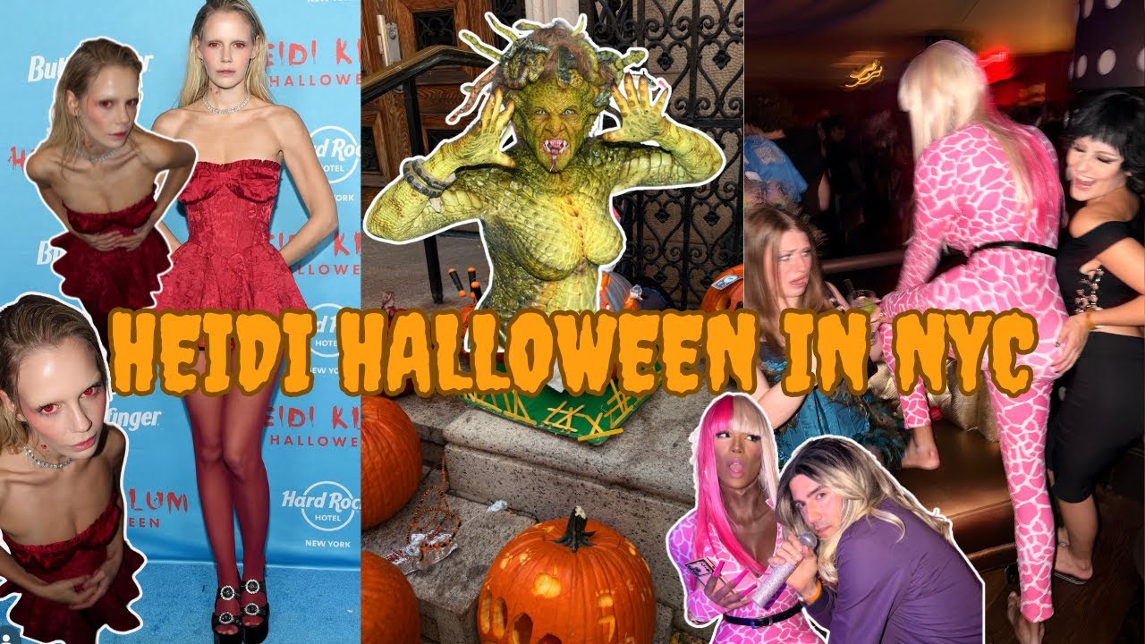 Ich chille mit Nicki Minaj und Fergie bei Heidi Halloween in NYC (kp wie)