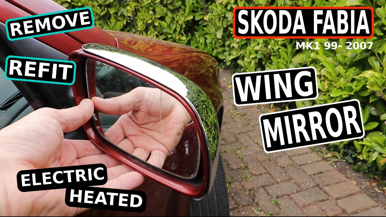 SKODA FABIA Зеркало боковое, электро/обогрев (MK1 99-07)