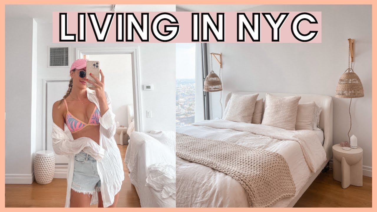 Days in my life LIVING IN NYC alone: DIY apt decor, fitness & how I'm REALLY feeling in NY ✨ [vlog]