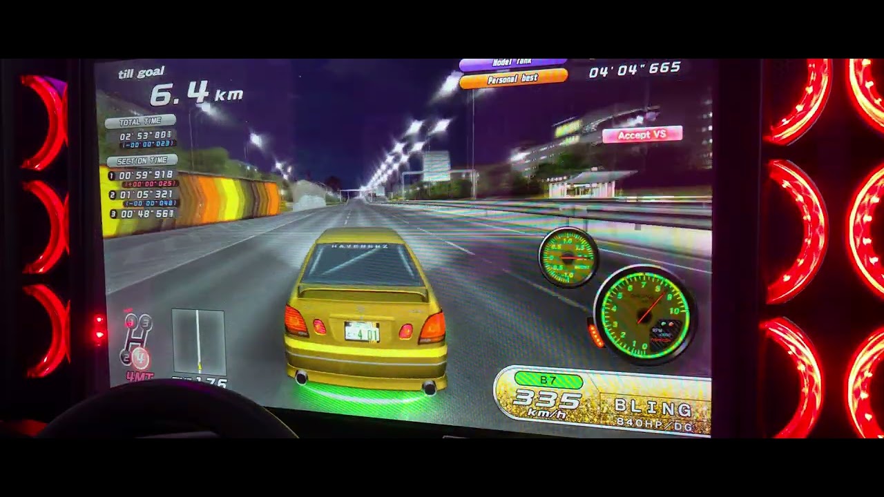 (Time Attack 20/1/26 4:04 354) Wangan Area Westbound Run B Ariake Ramp 