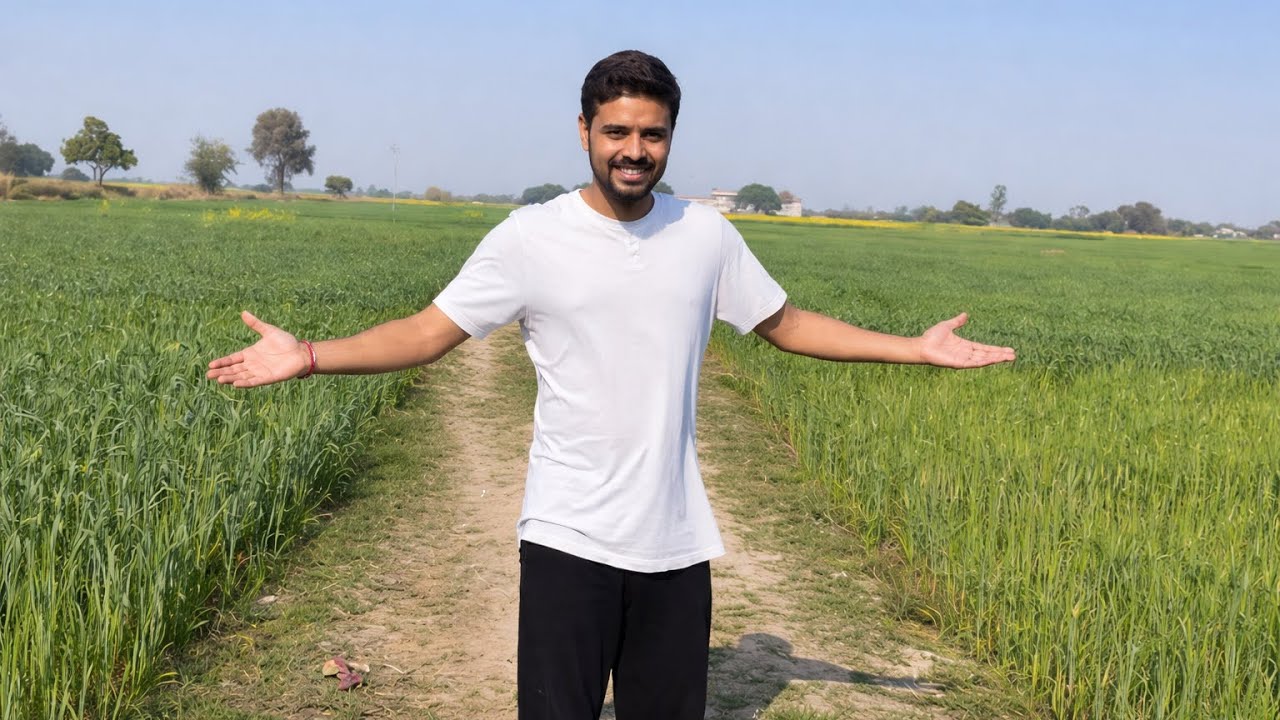 Aaj gaye hum khet ghumne 🙏🏽 #khetibadi  #farming #vlogs 