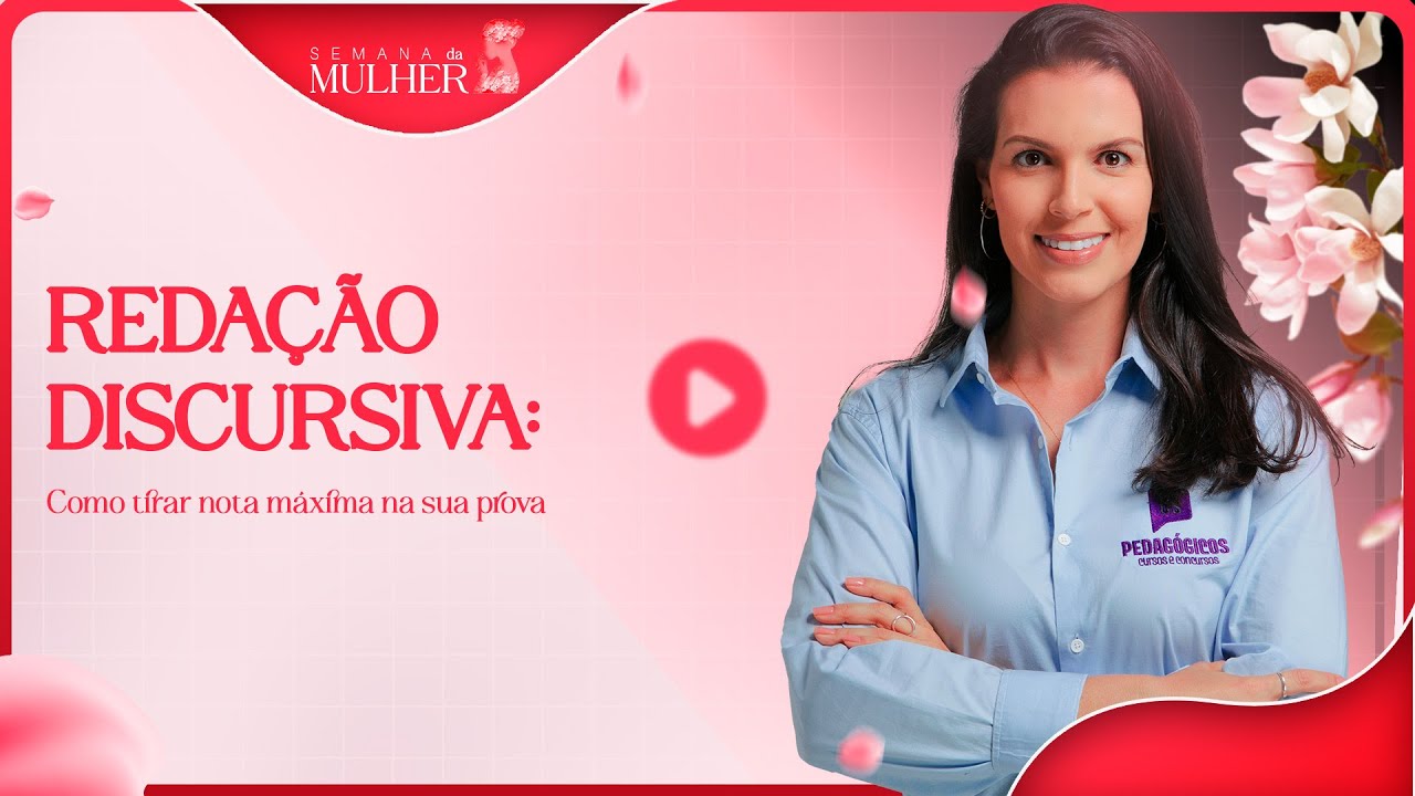 Redação Discursiva: Como Tirar Nota Máxima na Sua Prova | Mariana Noleto