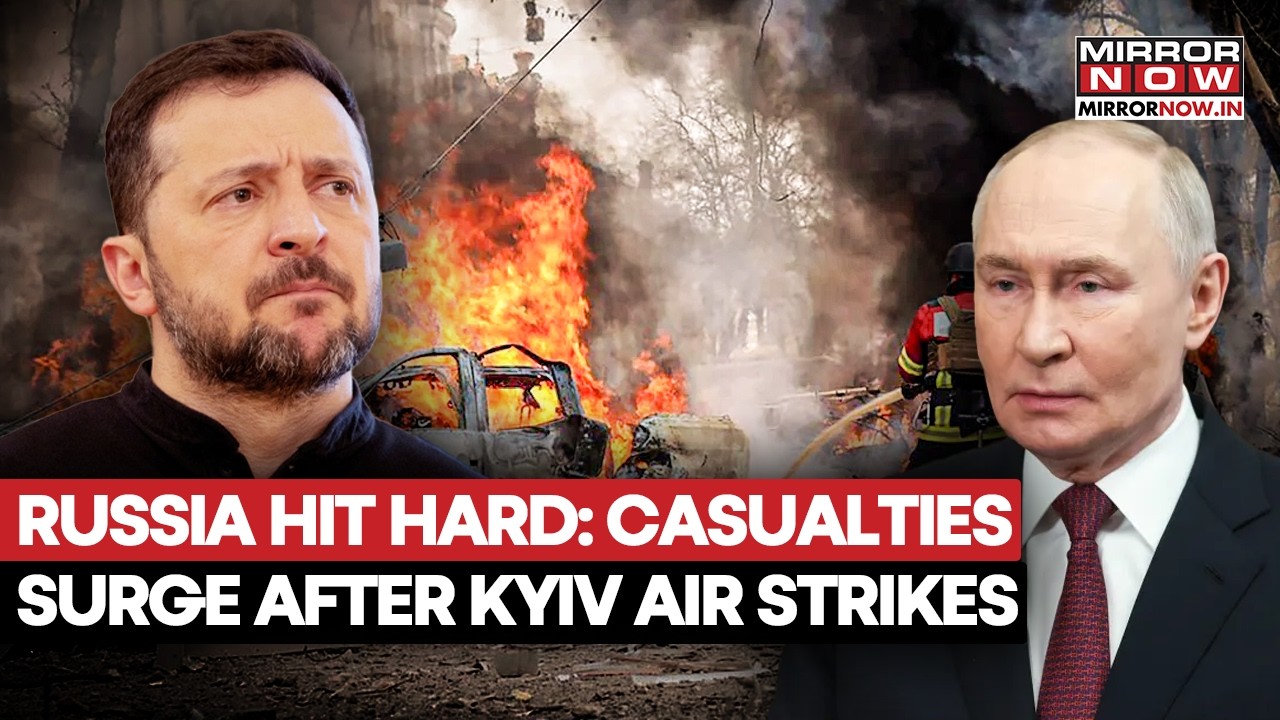 Ukraine War Update: Russian Casualties Surge Amid Intensifying Drone and Aerial Offensive | War News