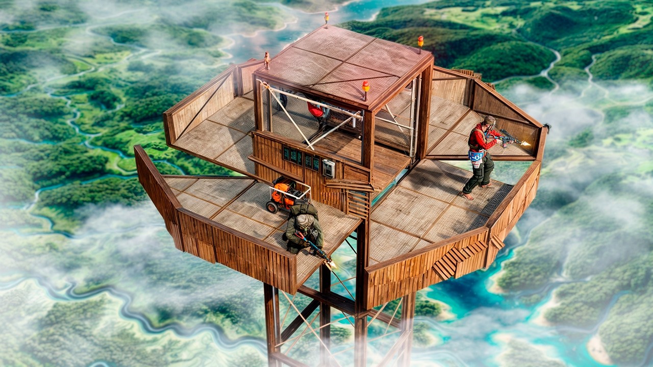 Eu CONSTRUÍ o MAIOR ELEVADOR do Rust