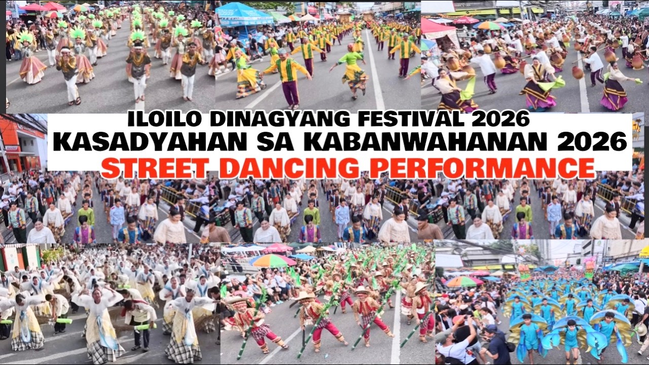 Kasadyahan sa Kabanwahanan 2026 Street Dancing Performance #dinagyang2026