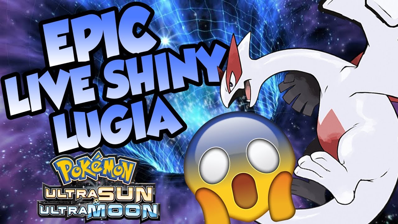 EPIC SHINY LUGIA REACTION! Live Shiny Lugia on Pokemon Ultra Sun and Ultra Moon - Shiny Pokemon USUM