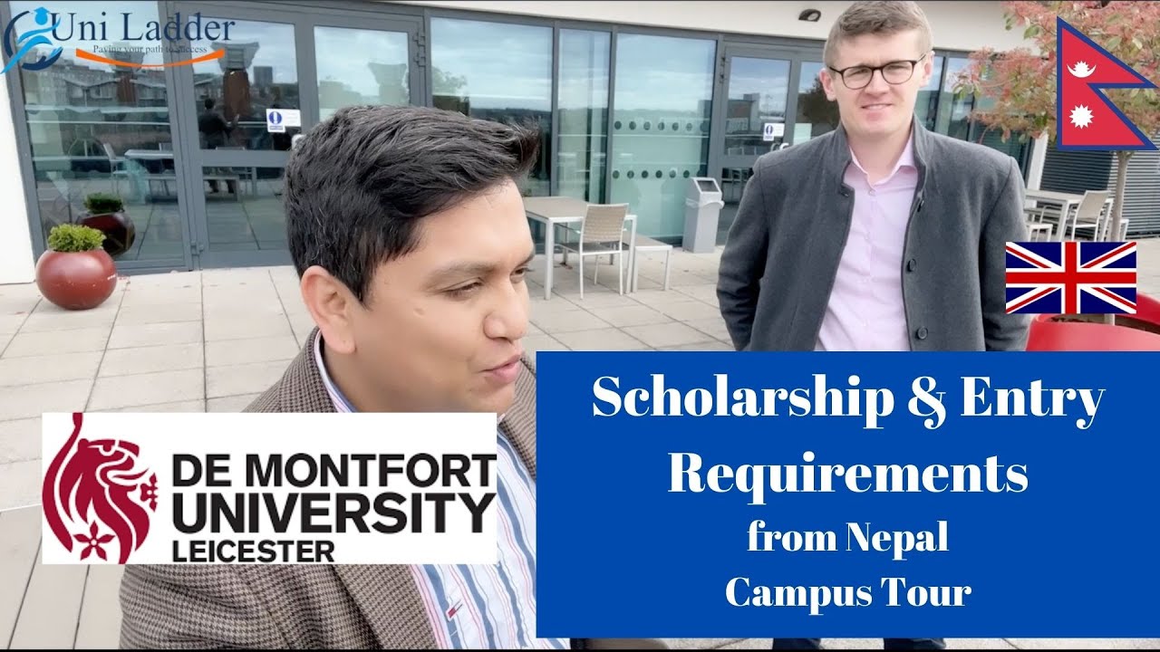 Study in the UK De Montfort University from Nepal (Scholarship and Entry Requirements