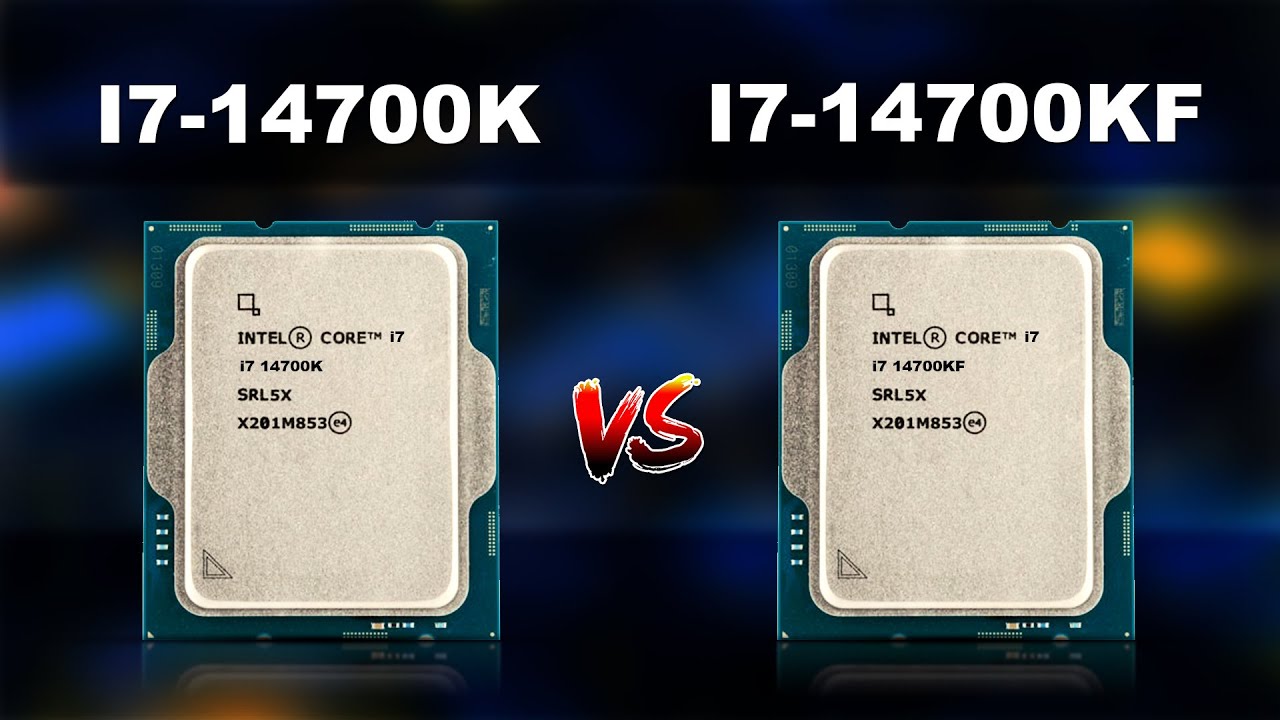 Intel Core i7-14700K vs i7-14700KF What is the update? | intel | Gaming Cpu