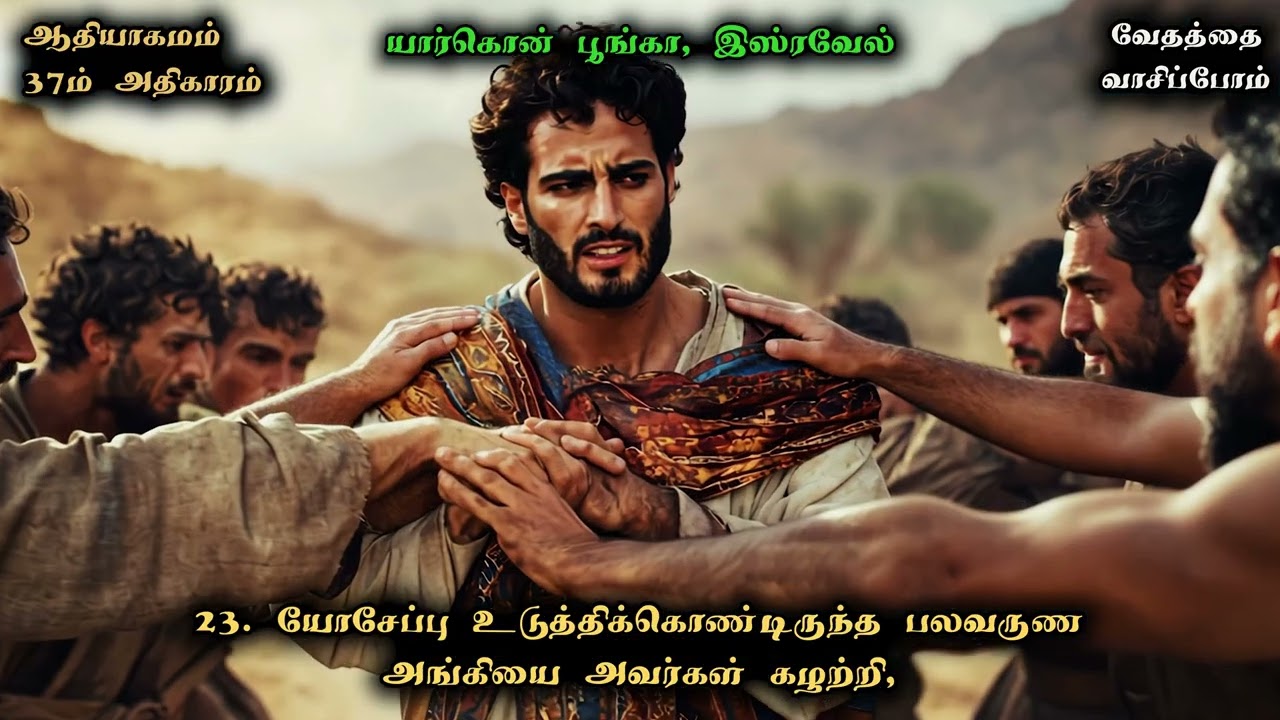 ஆதியாகமம் 37 / Genesis 37 in Tamil - வேதத்தை வாசிப்போம் - வாசிப்பவர்: போதகர் சுரேஷ் இராமச்சந்திரன்