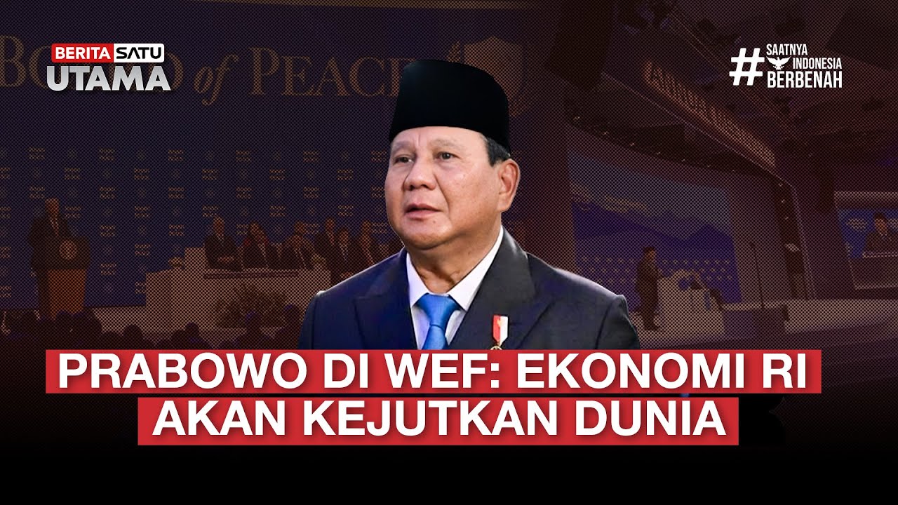🔴 LIVE | Prabowo di WEF: Ekonomi RI Akan Kejutkan Dunia – Beritasatu Utama
