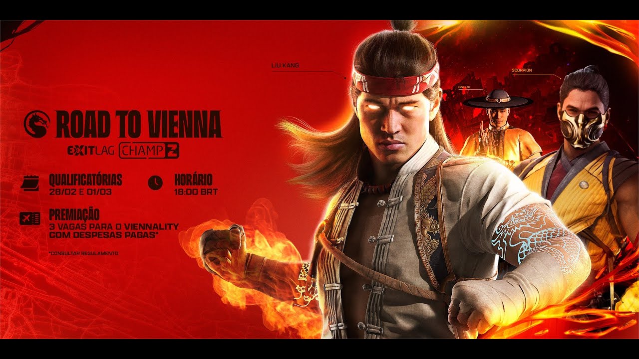 Mortal Kombat 1 Transmitindo ROAD TO VIENNA - ExitLag ChampZ - FINAIS Dpois DbD