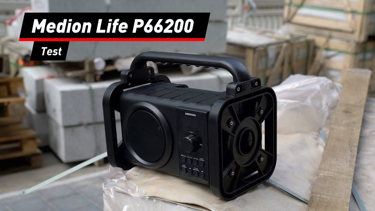 Medion Life P66200: Aldi-Baustellenradio im Praxis-Test