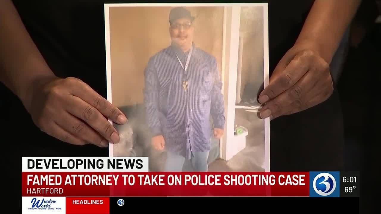 Famed attorney to take on police shooting case in Hartford