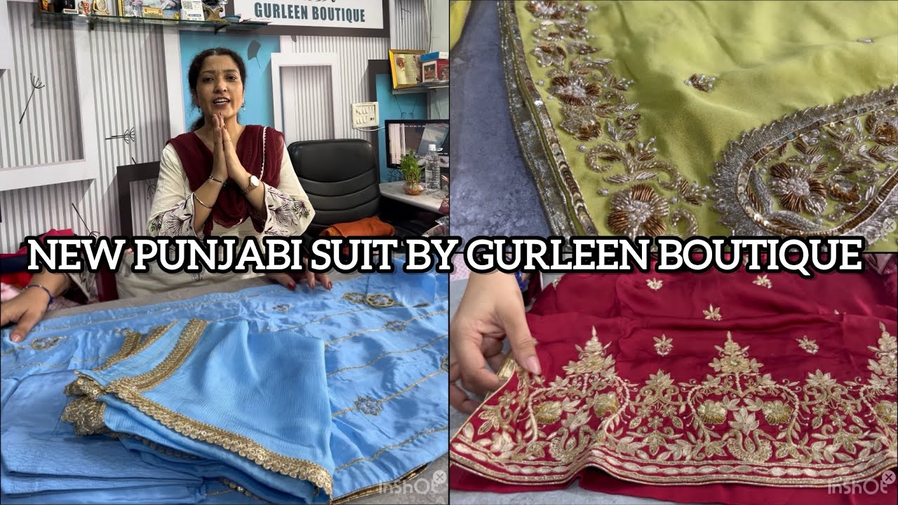 New punjabi suit by GURLEEN BOUTIQUE