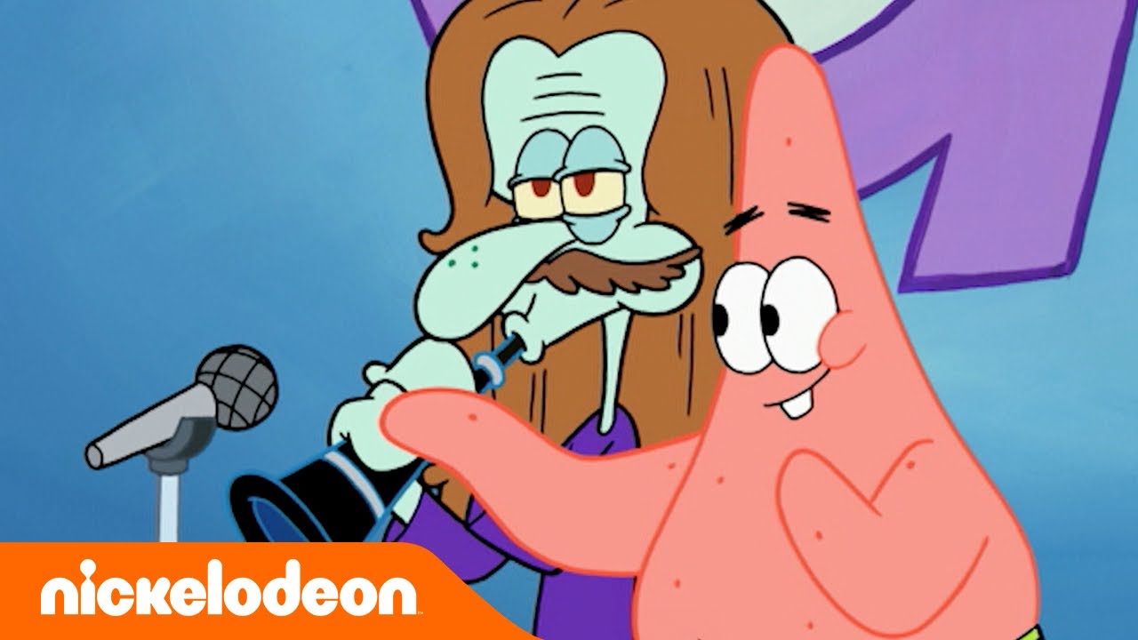 Bob Esponja | Calamardo conoce a su ÍDOLO | Nickelodeon en Español
