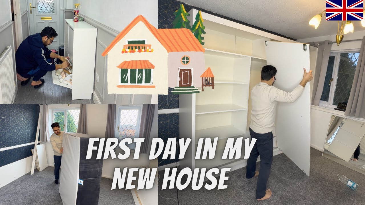 Setting Up My New House In UK 🇬🇧 | First Day In My New Home ❤️ #ramadan #ramadan2026 