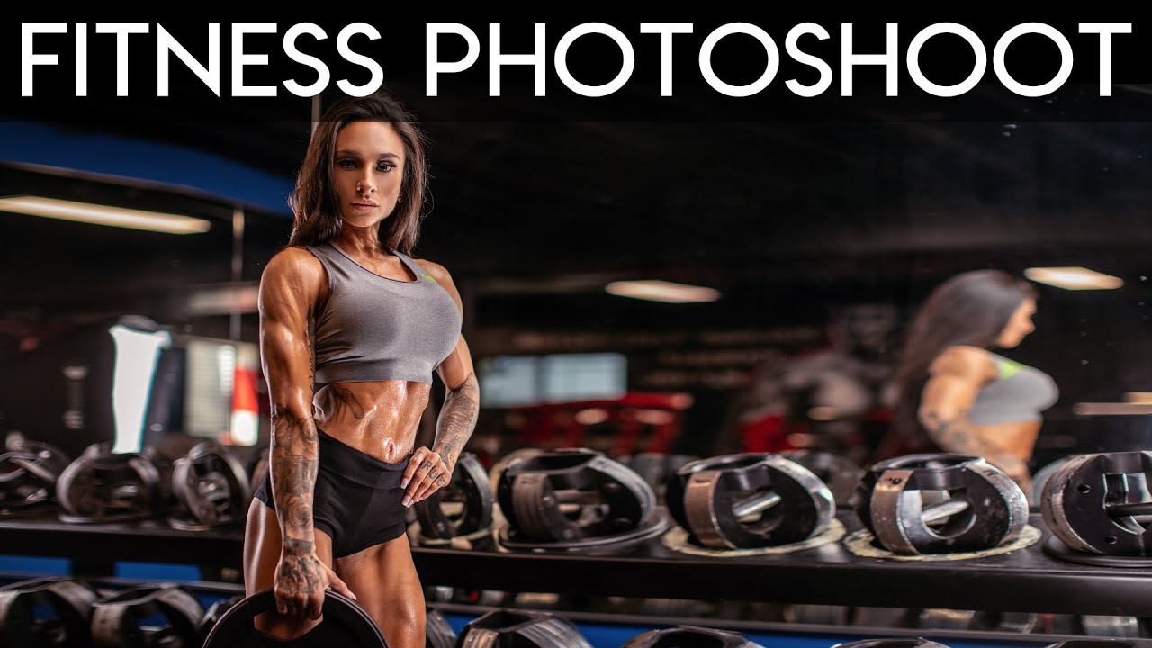 FITNESS MODEL PHOTOSHOOT | GYM | BTS (BEHIND THE SCENES)