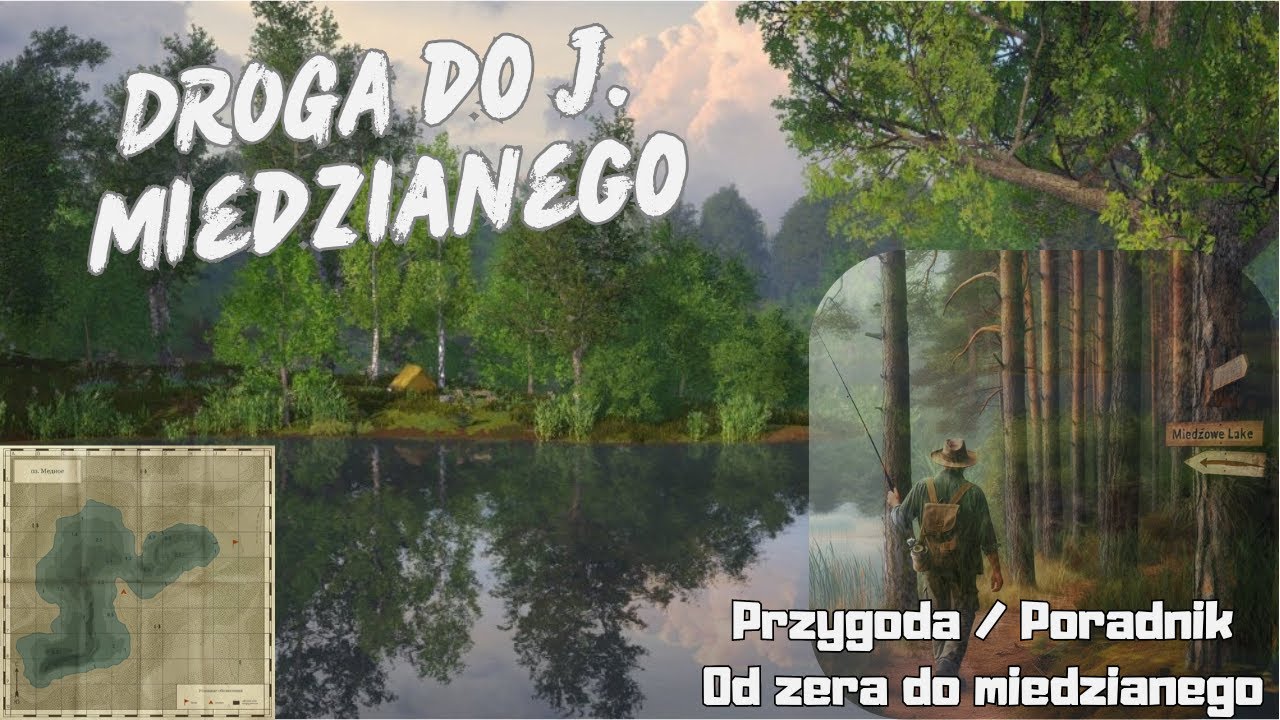 🎣Russian Fishing 4 Droga do jeziora Miedzianego - Stary Gród - Feederowa zasiadka odc 24🎣