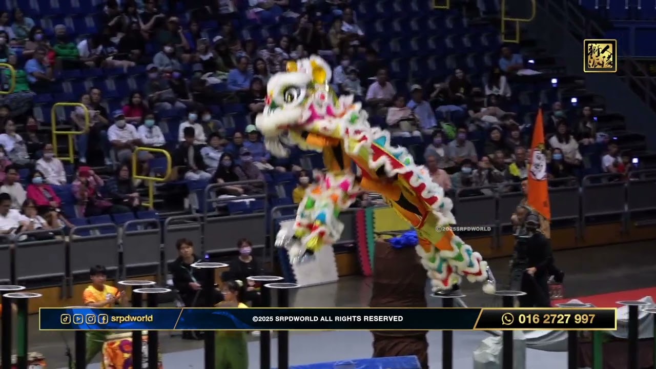 [陸上樁 Team Taiwan] 高雄水陸戲獅甲 - 臺灣培德龍獅團