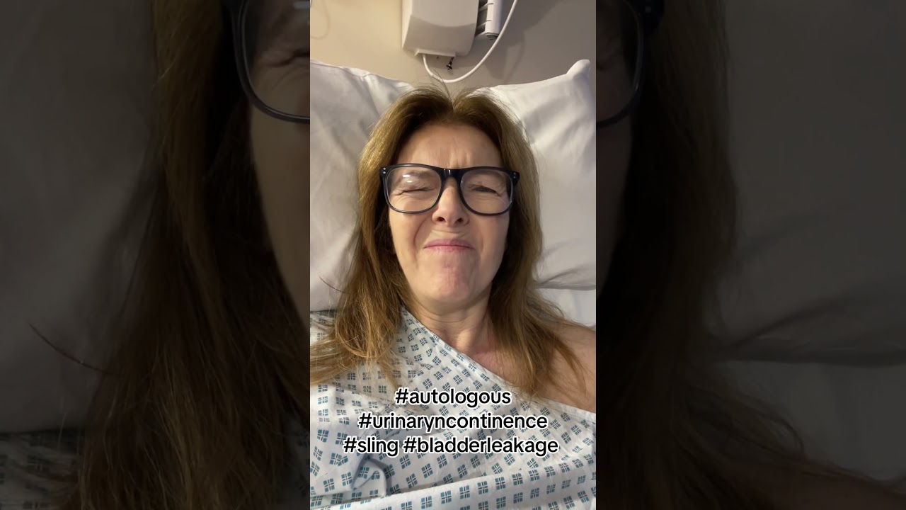 Urinary incontinence is real! After failed colposuspension I’m back in for a autologous facial sling