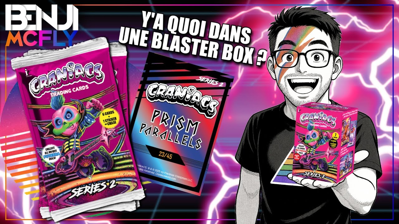 🔥JE DÉCOUVRE LA BLASTER BOX des CRANIACS ! 💀 Une carte NUMÉROTÉE ou une SKETCHCARD ??