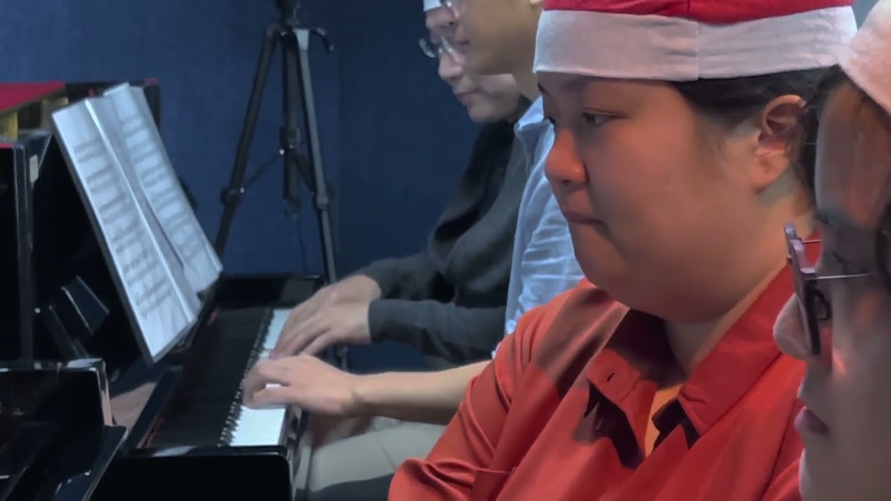 8 Hands Piano Christmas Medley (Faculty of Music UPH Lecture)