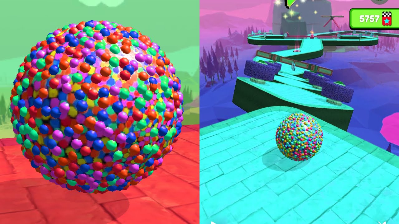 Going Balls Vs Reverse Balls Speedrun Walkthrough Gameplay