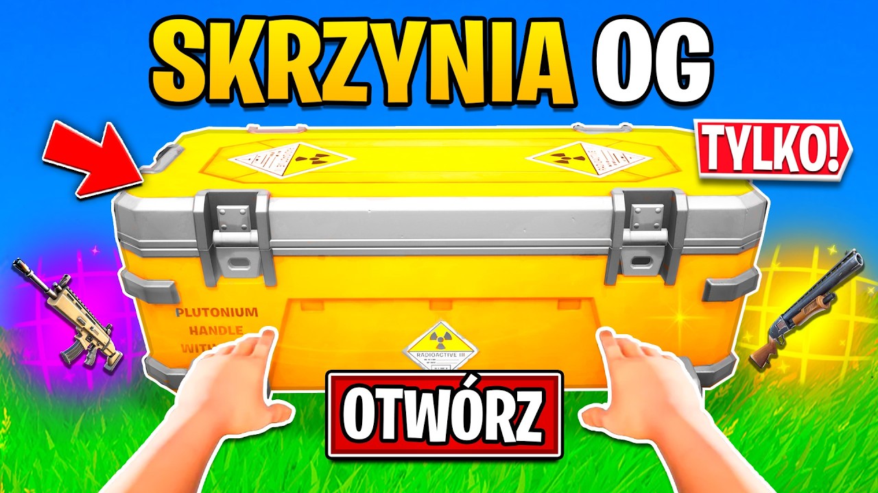 TYLKO OG SKRZYNIA CHALLENGE w Fortnite