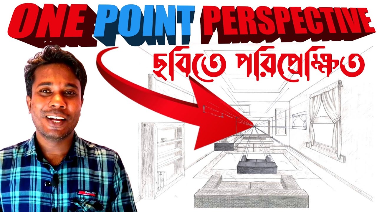 ছবি আঁকার আগে শেখো দৃষ্টিকোণ | one point perspective | perspective drawing tutorial | light shed