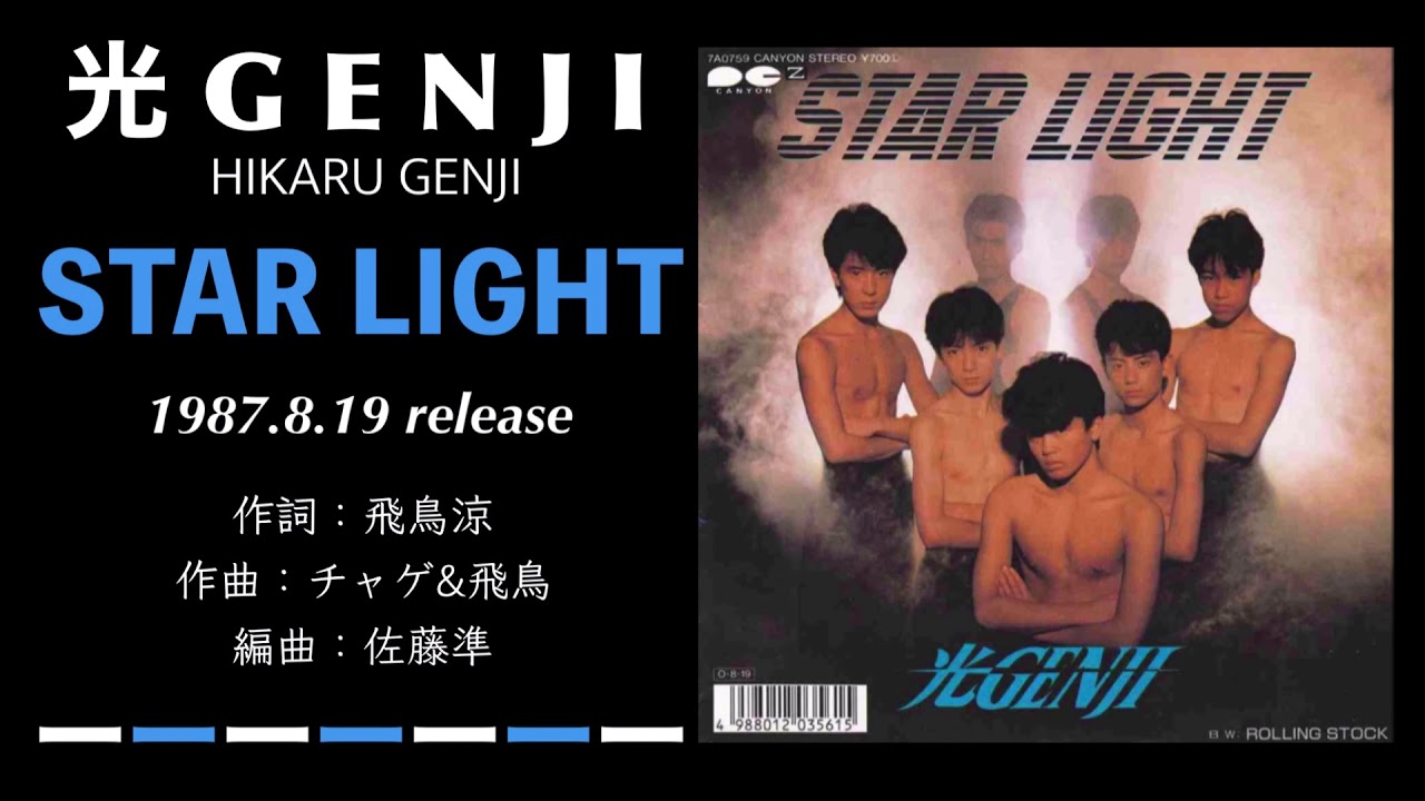 光GENJI  STAR LIGHT（1987）