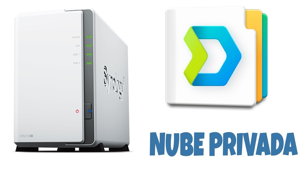 NAS Synology DS218J Almacenamiento en la nube privada con DRIVE