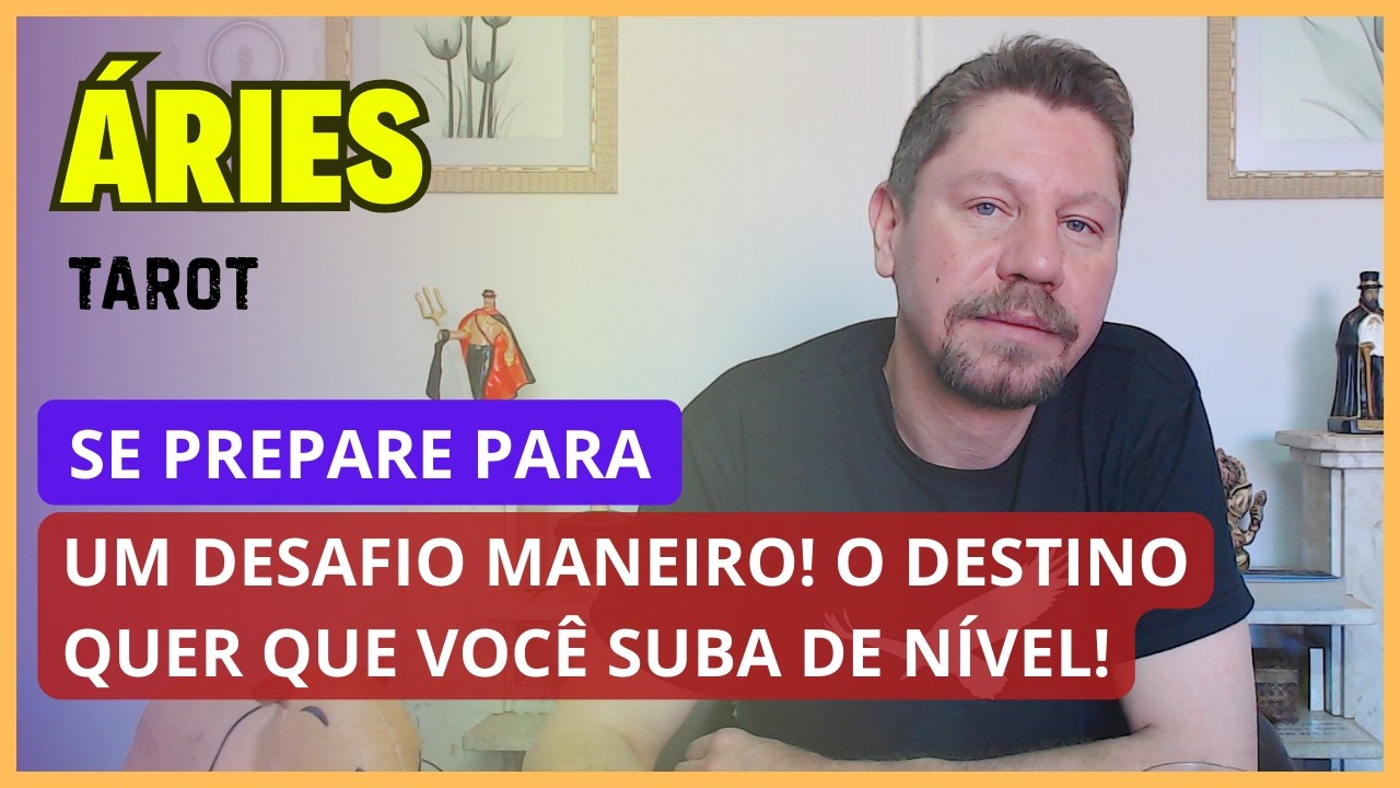 ÁRIES TAROT ~ O DESTINO VAI COLOCAR ISSO NO SEU CAMINHO COMO UM TIPO DE DESAFIO!